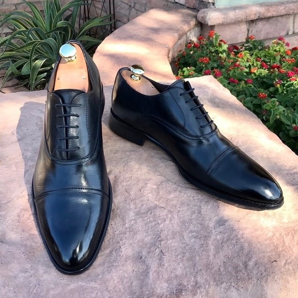 Black Patent Leather Shoes for Mens Black Dress Shoes