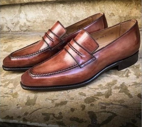 brown shoes men