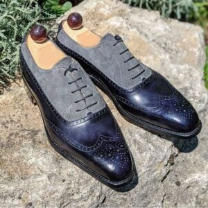 black and gray shoes for men