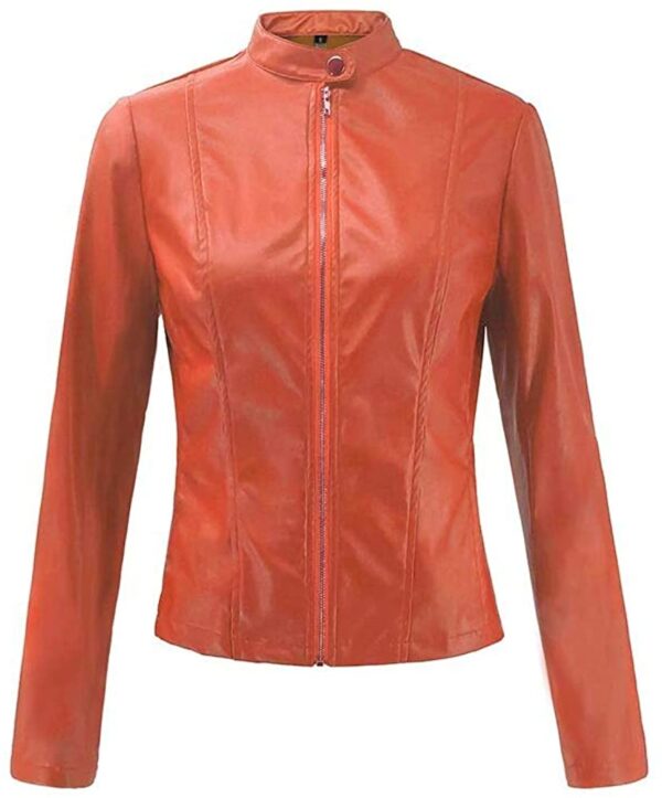 orange jacket for women
