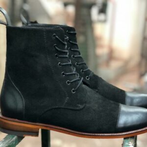 Black Dress Boots for Men