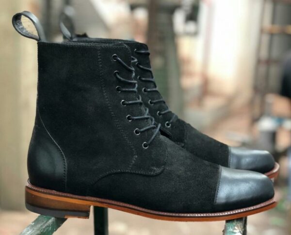 Black Dress Boots for Men