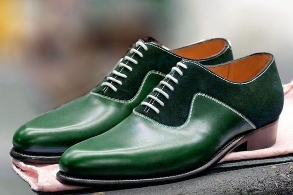 Stylish Green Dress Shoes for Mens Green Wedding Shoes