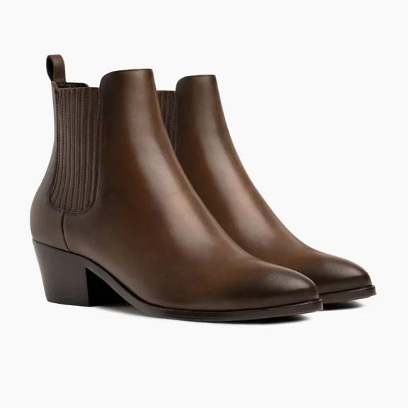 graceyn chelsea boot for women in brown