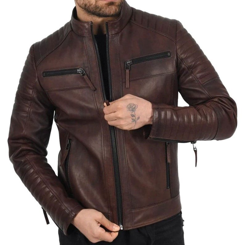 Brown-Leather-Motorcycle- 